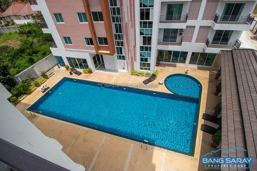 One Bedroom Condo for Sale in Bang Saray, Corner unit Condo  For sale