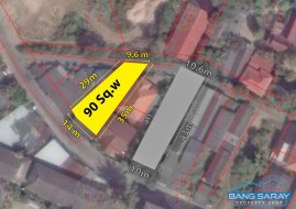 Ocean Side Land For Sale In Bang Saray Town -  Land For Sale In Bang Saray, Na Jomtien
