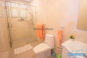 Single Story Pool Villa Bali Style For Sale In Bang Saray  - 3 Bedrooms House For Sale In Bang Saray, Na Jomtien