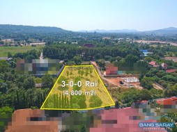 3 Rai Of Land For Sale,  East-side Bang Saray -  Land For Sale In Bang Saray, Na Jomtien