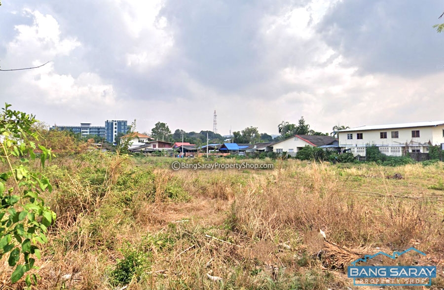 Big Plot of Land for Sale in Ocean Side of Bang Saray Land  For sale