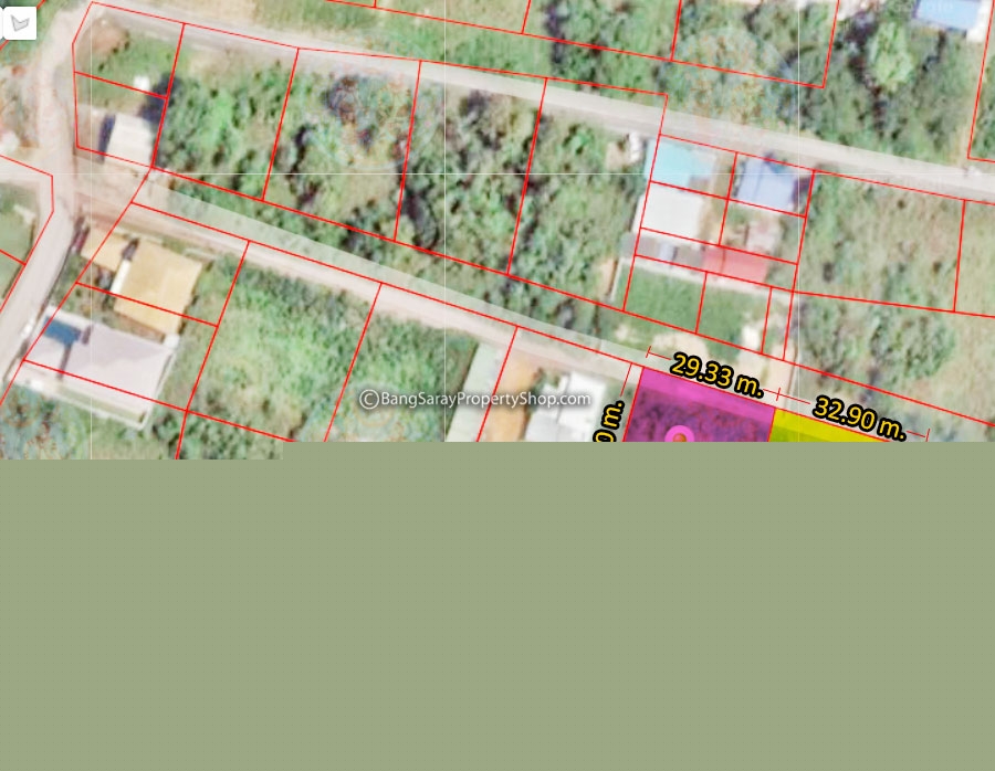 Land for Sale in Eastside of Bang Saray Land  For sale