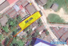 Land For Sale In Bang Saray Beachside, City Center. -  Land For Sale In Bang Saray, Na Jomtien