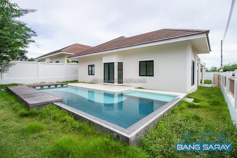 Single Storey Pool Villa for Sale in Bang Saray House  For sale