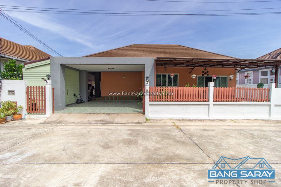 Pool Villa for Sale in Bang Saray Fully furnished plus Electrical Appliances House  For sale