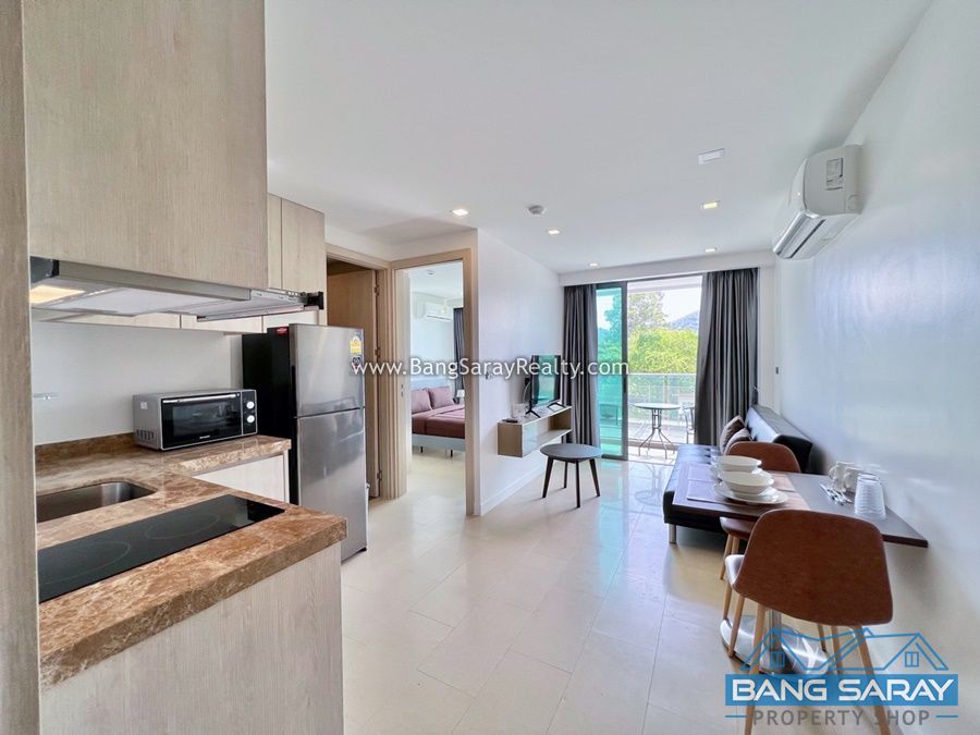 One Bed Condo for Rent, Only 100m. to Beach Condo  For rent