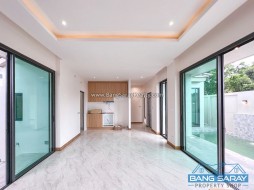 Private Pool Villa Modern Tropical Style - 2 Bedrooms House For Sale In Bang Saray, Na Jomtien