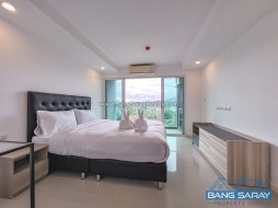 Sea & Mountain View Condo For Sale 250m To Beach FQ - Studio Condo For Sale In Bang Saray, Na Jomtien