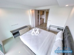 Sea & Mountain View Condo For Sale 250m To Beach FQ - Studio Condo For Sale In Bang Saray, Na Jomtien
