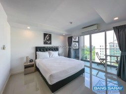 Beach Side, 2 Bedrooms Sea View On Fl.8 - 2 Bedrooms Condo For Rent In Bang Saray, Na Jomtien