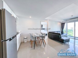 Beach Side, 2 Bedrooms Sea View On Fl.8 - 2 Bedrooms Condo For Rent In Bang Saray, Na Jomtien