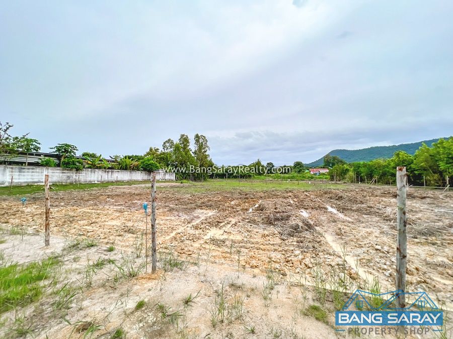 2 Rai of Land for Sale in Bang Saray Beachside, Corner Plot Land  For sale