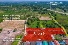 3 Rai 154 Sqw For Sale In Na Jomtien, 400m. From Motorway -  Land For Sale In Na-Jomtien, Na Jomtien
