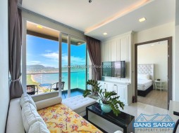 Beach Front Condo For Sale, With Sea View High Floor - 1 Bedroom Condo For Sale In Bang Saray, Na Jomtien