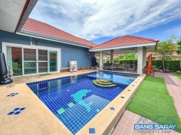 Single House With Private Pool For Sale - 3 Bedrooms House For Sale In Bang Saray, Na Jomtien