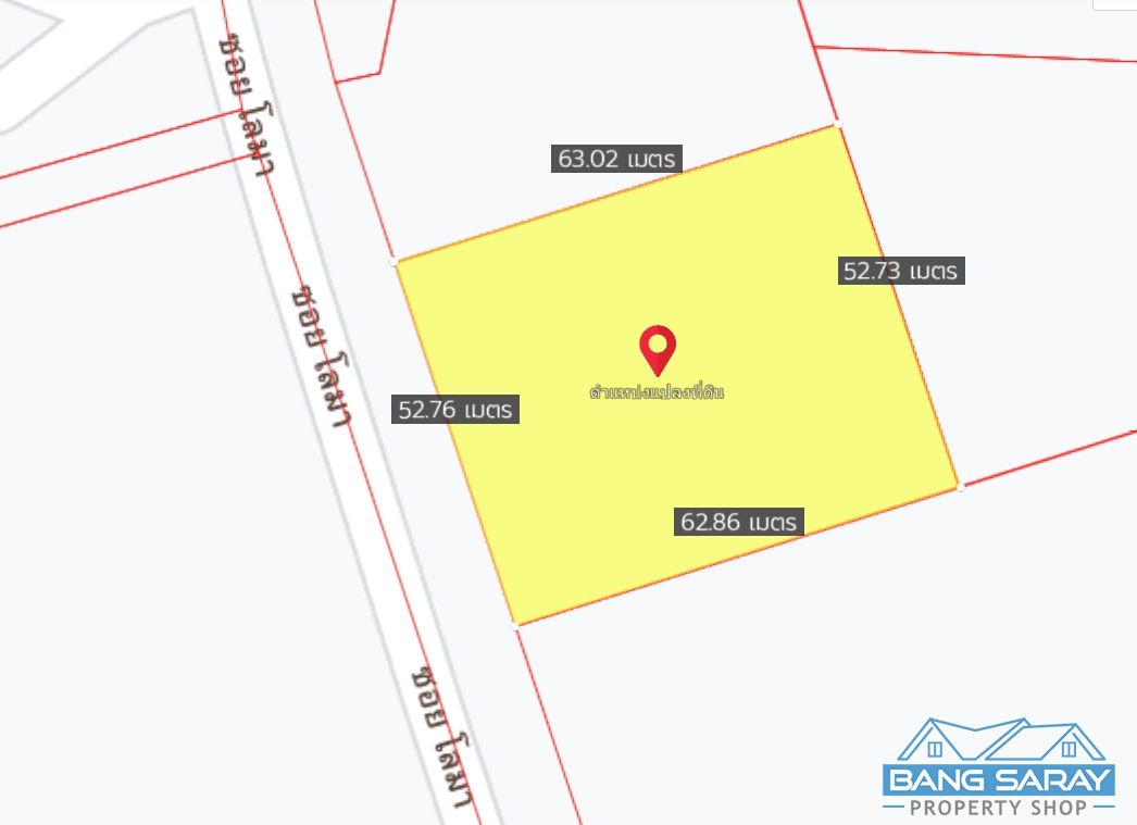 2 Rai of Land for sale in Na Jomtien (Soi Phoenix Golf) Land  For sale