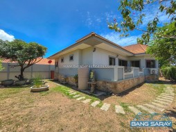 Single Detached House With Large Plot In Bang Saray - 3 Bedrooms House For Sale In Bang Saray, Na Jomtien