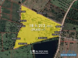 18 Rai Of Land For Sale In Huay Yai Pattaya -  Land For Sale In Huay Yai, Na Jomtien
