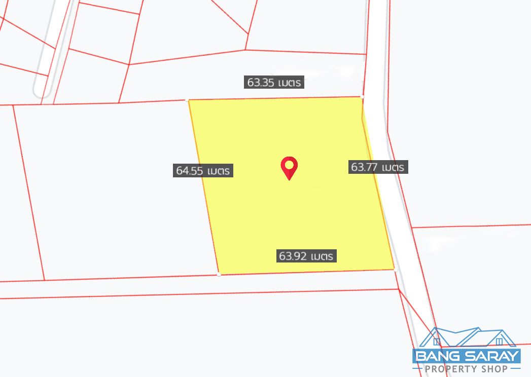  Land for Sale in East side Bang Saray, Soi Boonthavorn Land  For sale