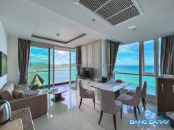 Beachfront Corner Condo For Rent, Sea Views Fl.30 - 1 Bedroom Condo For Rent In Bang Saray, Na Jomtien