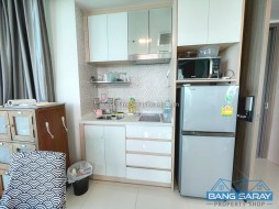 Beachfront Corner Condo For Rent, Sea Views Fl.30 - 1 Bedroom Condo For Rent In Bang Saray, Na Jomtien