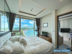 Beachfront Corner Condo For Rent, Sea Views Fl.30 - 1 Bedroom Condo For Rent In Bang Saray, Na Jomtien