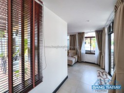 Pool Villa Corner Plot For Rent, Beachside Bang Saray - 3 Bedrooms House For Rent In Bang Saray, Na Jomtien