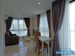 Corner Condo For Rent, Only 60 M. To The Beach - 1 Bedroom Condo For Rent In Bang Saray, Na Jomtien