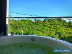 Corner Condo For Rent, Only 60 M. To The Beach - 1 Bedroom Condo For Rent In Bang Saray, Na Jomtien