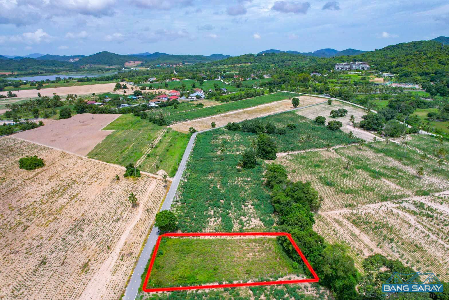 One rai of Land for Sale in Bang Saray Eastside (Sukhumvit side) Land  For sale