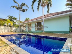 Single-Detached Pool Villa In Bang Saray (East Side) - 3 Bedrooms House For Sale In Bang Saray, Na Jomtien