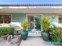 Single-Detached Pool Villa In Bang Saray (East Side) - 3 Bedrooms House For Sale In Bang Saray, Na Jomtien