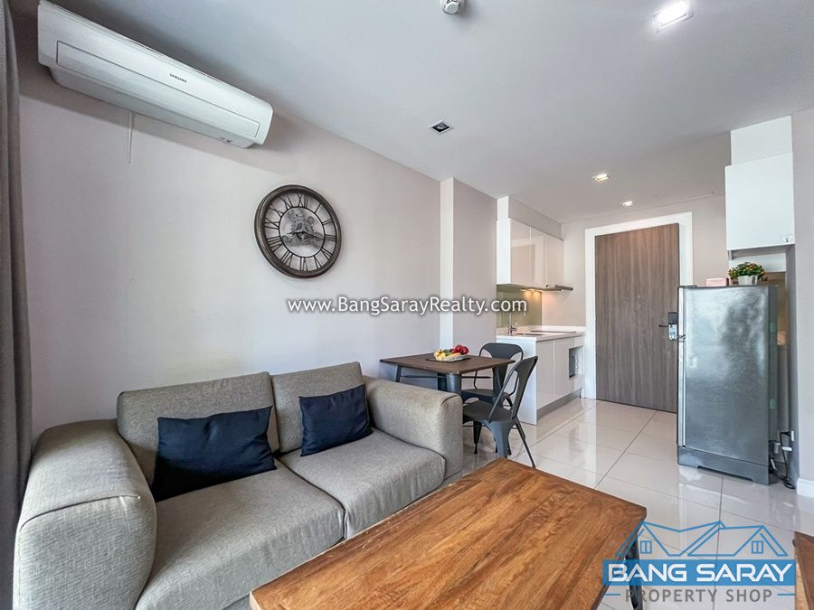 One bedroom condo for rent only 100m. to Bang Saray Beach Condo  For rent