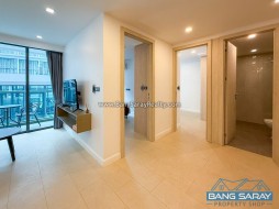 Sea Zen Condo For Rent, 100 M. To The Beach - 2 Bedrooms Condo For Rent In Bang Saray, Na Jomtien