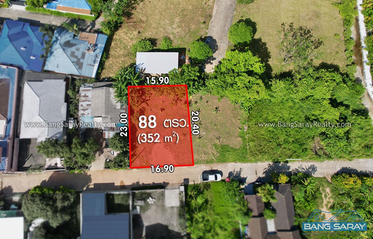 88 Sqw of Land for Sale in Oceanside Bang Saray Land  For sale