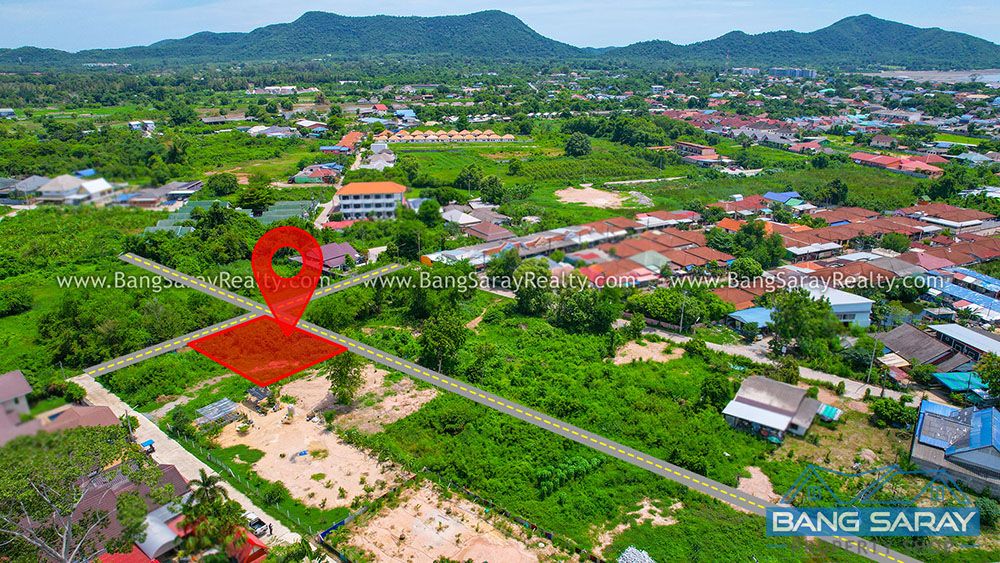 Plot 137 Sq.wah of Land for Sale in Beachside Bang Saray Land  For sale