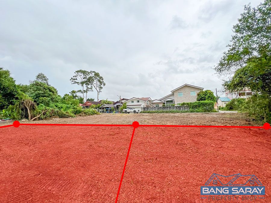 Plot 137 Sq.wah of Land for Sale in Beachside Bang Saray Land  For sale