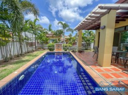 Bali-Style Pool Villa For Rent In Bang Saray - 3 Bedrooms House For Rent In Bang Saray, Na Jomtien