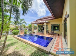 Bali-Style Pool Villa For Rent In Bang Saray - 3 Bedrooms House For Rent In Bang Saray, Na Jomtien