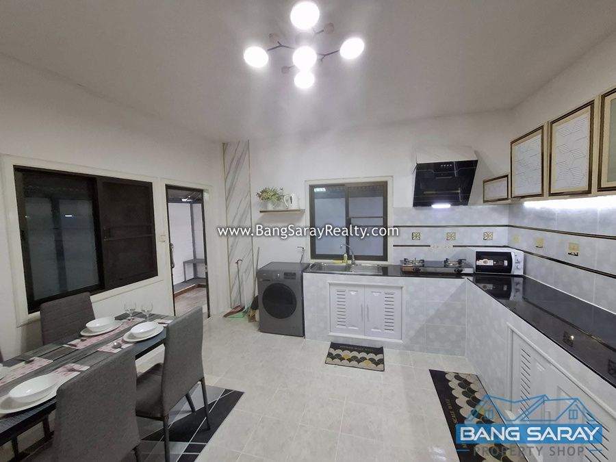 Newly Renovated House for Sale in Bang Saray House  For sale