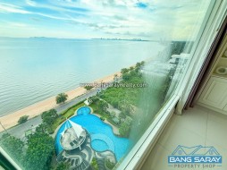Beachfront Two Bedrooms Corner Unit For Sale - 2 Bedrooms Condo For Sale In Bang Saray, Na Jomtien