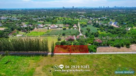  182 & 185 Sqw Land For Sale In Na Jomtien, Near  Wat Yan Reservoir -  Land For Sale In Na-Jomtien, Na Jomtien