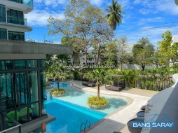 Two Bedroom At Sea Zen Condo For Rent, 100 M. To The Beach - 2 Bedrooms Condo For Rent In Bang Saray, Na Jomtien