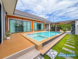 Newly Built Pool Villa Bang Saray Seaside - 3 Bedrooms House For Sale In Bang Saray, Na Jomtien