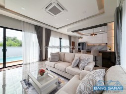Newly Built Pool Villa Bang Saray Seaside - 3 Bedrooms House For Sale In Bang Saray, Na Jomtien