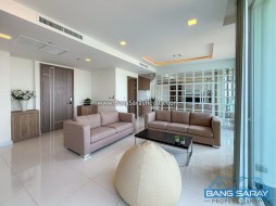 Luxury Beachfront Duplex – 180° Panoramic Sea View - 3 Bedrooms Condo For Sale In Bang Saray, Na Jomtien