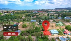 Mountain View Land For Sale – 58 Sqw. Sattahip - Bang Saray -  Land For Sale In Sattahip, Na Jomtien
