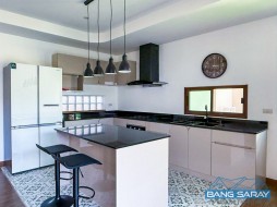 Brand-New Two-Storey Pool Villa For Rent In Beachside Bang Saray - 3 Bedrooms House In Bang Saray, Na Jomtien