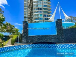Del Mare Beachfront Condo – Corner Unit For Rent - 1 Bedroom Condo For Rent In Bang Saray, Na Jomtien