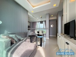 Del Mare Beachfront Condo – Corner Unit For Rent - 1 Bedroom Condo For Rent In Bang Saray, Na Jomtien